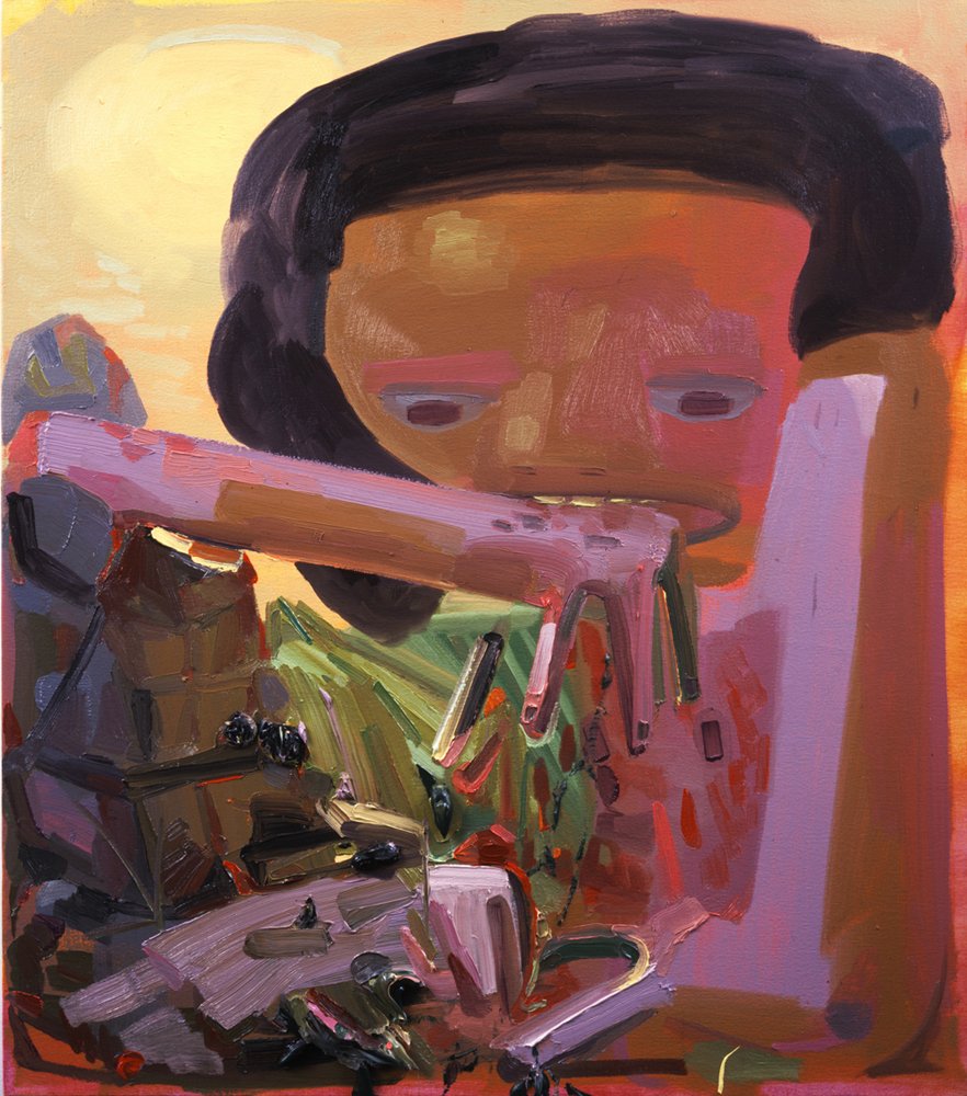 Dana Schutz — Self-Eater 3
